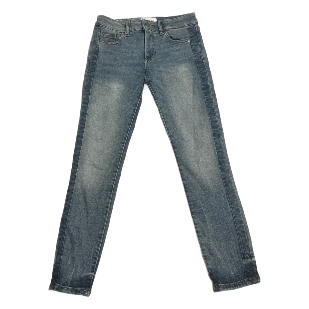DL1961 Florence Instasculpt Cropped Belmont Blue Jeans Size 24